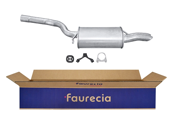 Silenciador, parte traseira Volkswagen Passat B7 362