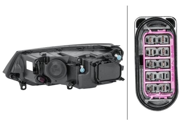 Luz direita para Volkswagen Touareg II 7P5, 7P6