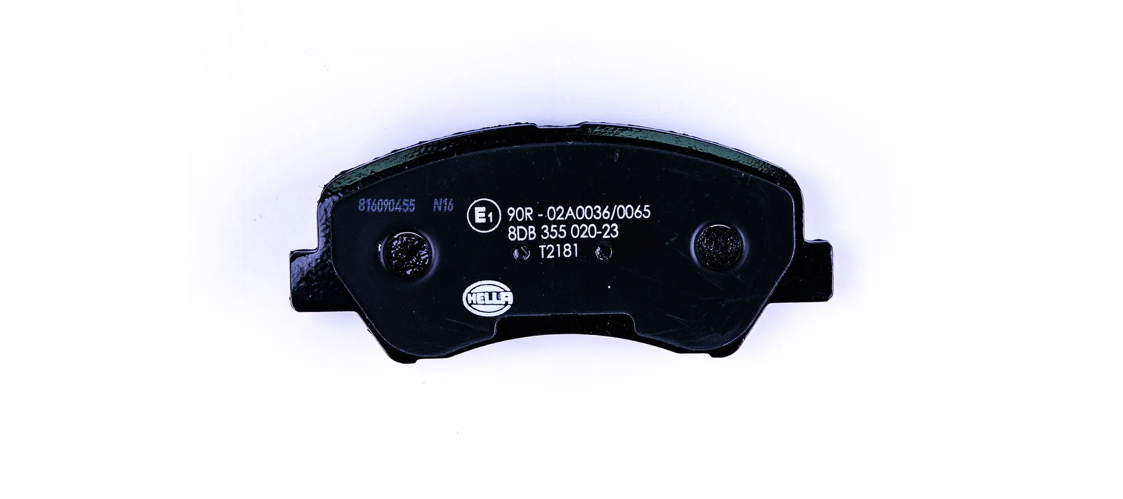 8DB355020231 HELLA Sapatas do freio dianteiras de disco