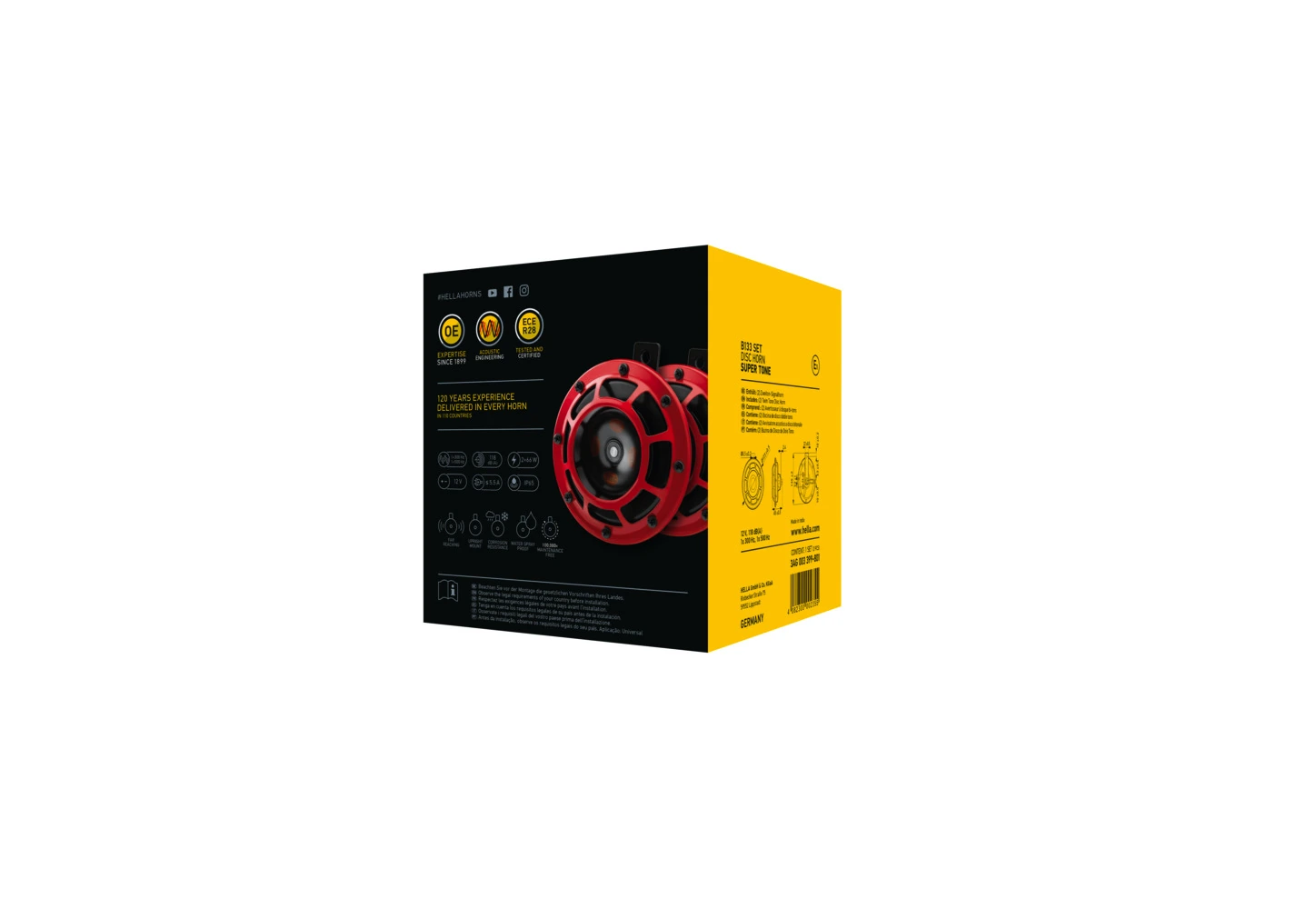 Compre 3AG003399801 HELLA Sinal sonoro (cláxon)