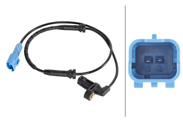  Sensor dianteiro de ABS Peugeot 206 + hatchback (2L, 2M) (2009 - 2013) +