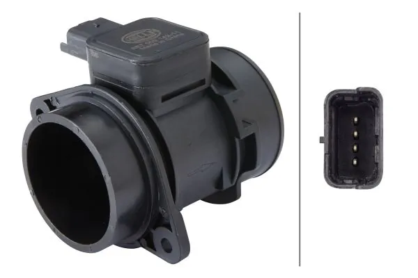 8ET009142111 HELLA Sensor de fluxo (consumo) de ar, medidor de consumo M.A.F. - (Mass Airflow)