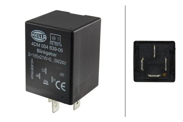 Relê de pisca-pisca HELLA 4DM004639061 preço, a partir de 62,32 USD