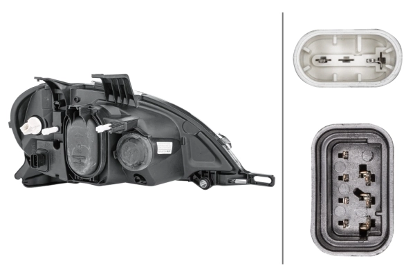 Luz esquerda para Mercedes ML/GLE  W163