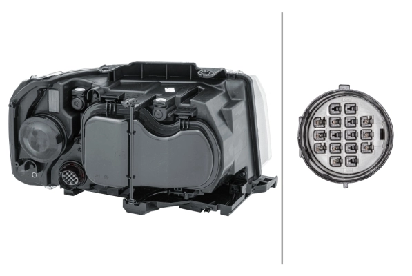 Luz esquerda para Land Rover Freelander II L359