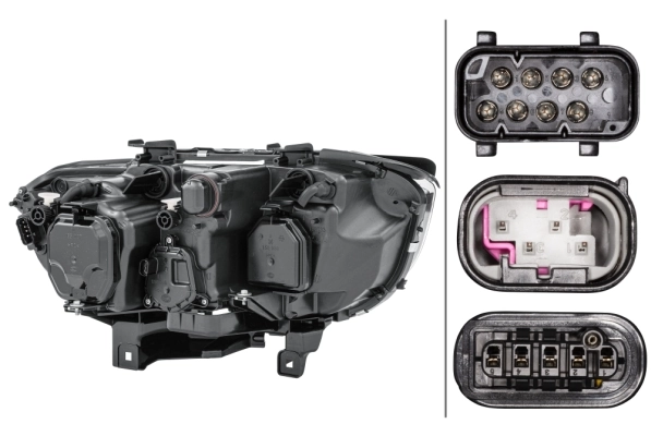  Luz esquerda BMW 7 sedan (E65, E66, E67) (2001 - 2008) 