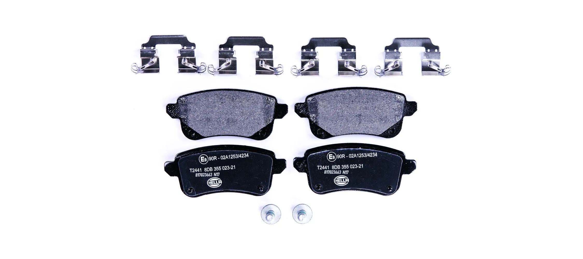 Sapatas do freio traseiras de disco 986494978 Bosch