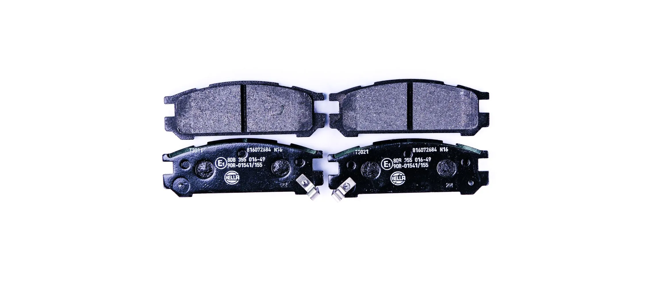  Sapatas do freio traseiras de disco Subaru Legacy I sedan (BC) (1989 - 1994) I