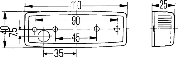 2PS006717031 HELLA Posição (pisca-pisca)