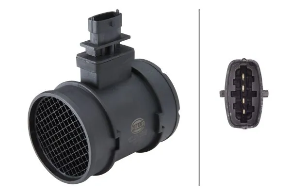 8ET009149221 HELLA Sensor de fluxo (consumo) de ar, medidor de consumo M.A.F. - (Mass Airflow)
