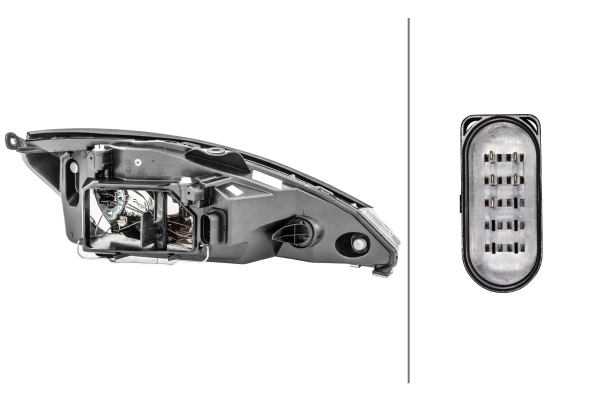 Luz esquerda Ford Focus I DFW