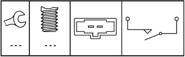 Sensor de ativação de embraiagem XKB500090 Land Rover