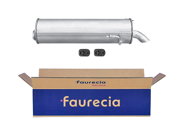 8LD366031881 HELLA Silenciador, parte traseira
