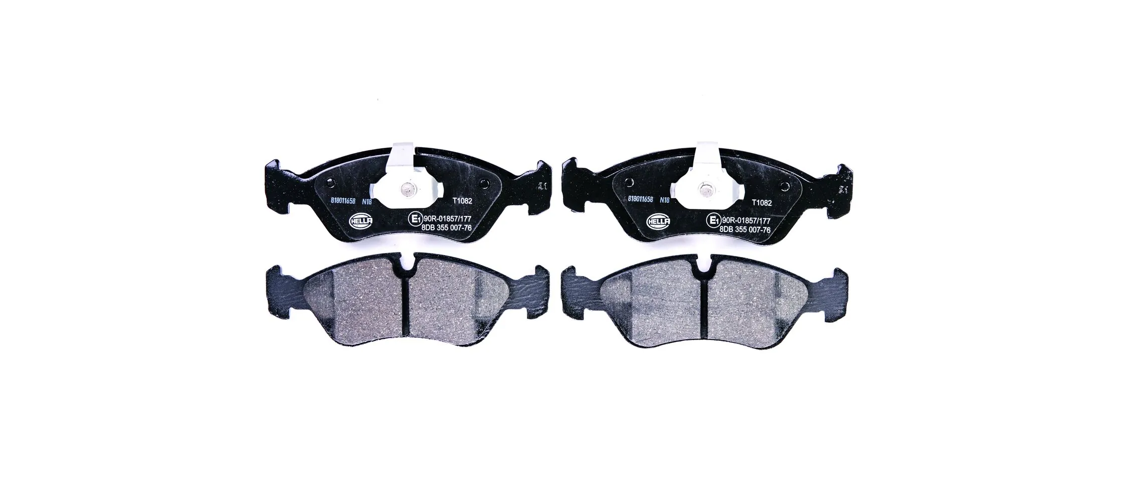 Sapatas do freio dianteiras de disco DP59005 Brembo