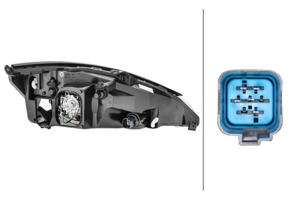 Luz esquerda Ford Focus I DFW