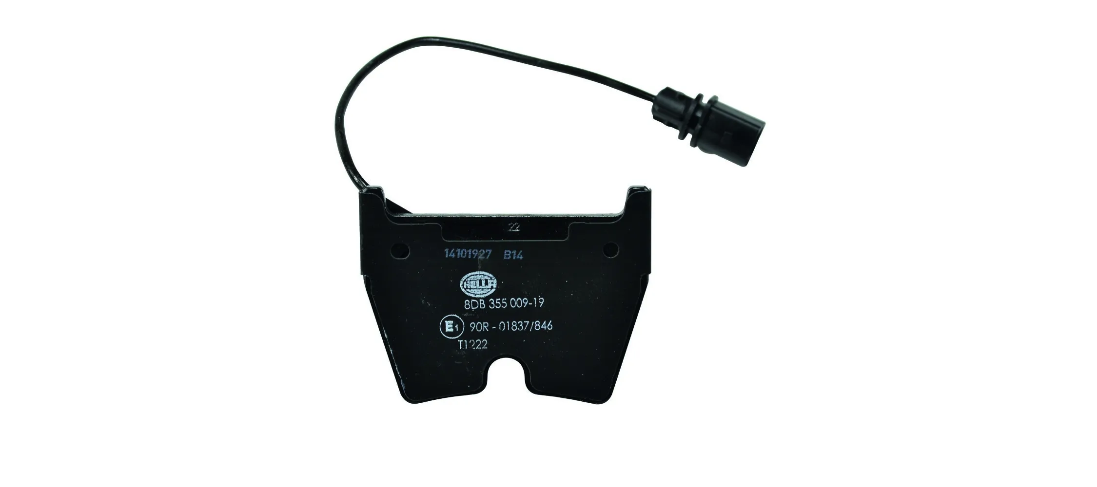 8DB355009191 HELLA Sapatas do freio dianteiras de disco