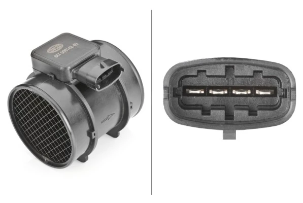Sensor de fluxo (consumo) de ar, medidor de consumo M.A.F. - (Mass Airflow) VAG 5WK9606Z