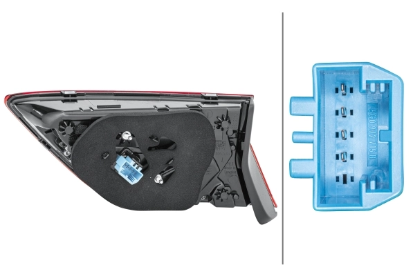 2SA012522091 HELLA Lanterna traseira esquerda interna