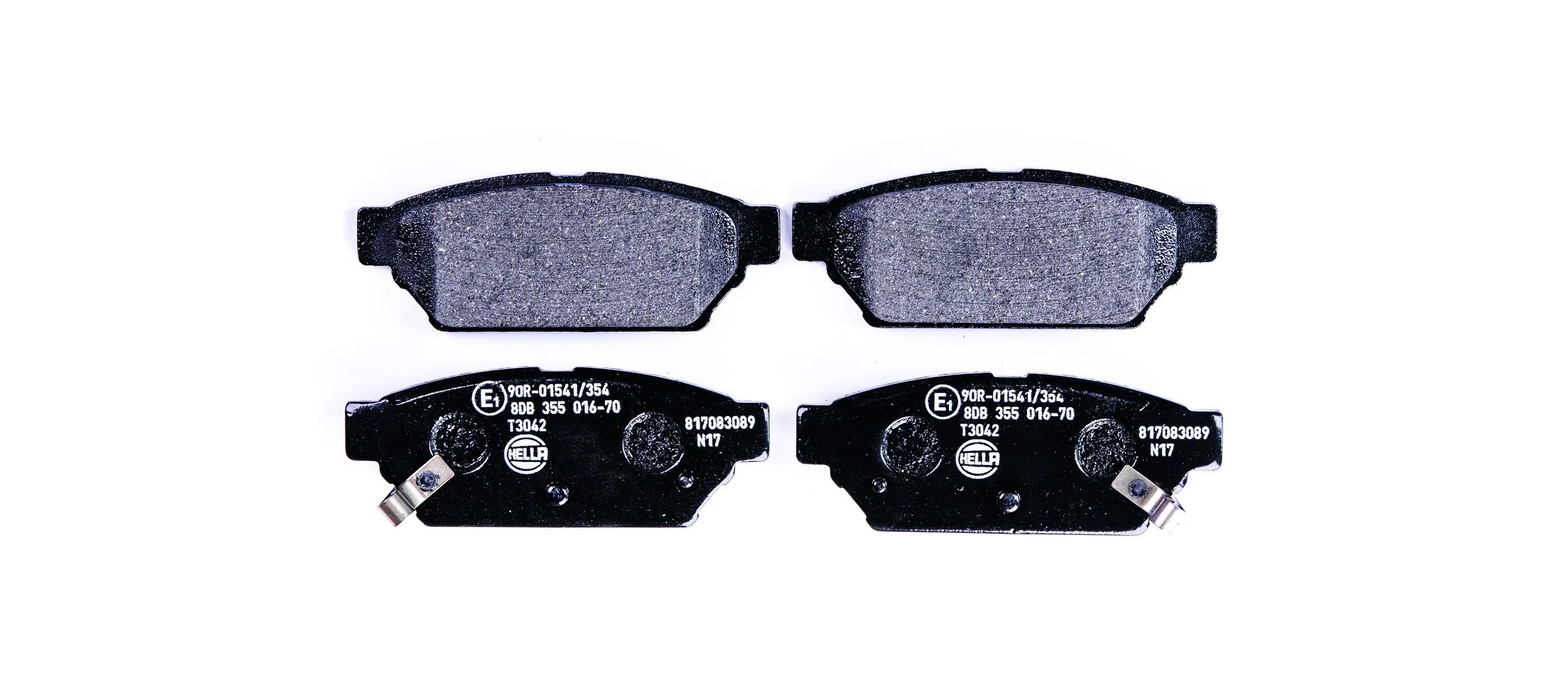  Sapatas do freio traseiras de disco Mitsubishi Lancer V sedan (CB, CD, CE) (1991 - 1996) V
