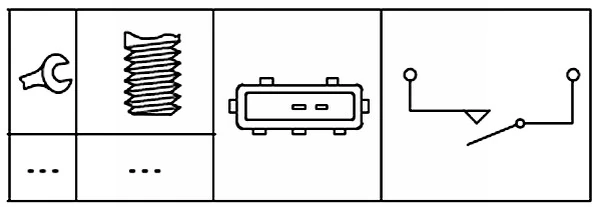 Sensor de ativação das luzes de marcha à ré para Audi A4 B6 8E2