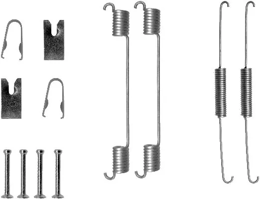 Kit de montagem das sapatas traseiras de tambor Fiat Palio preço, a partir de 8,03 USD