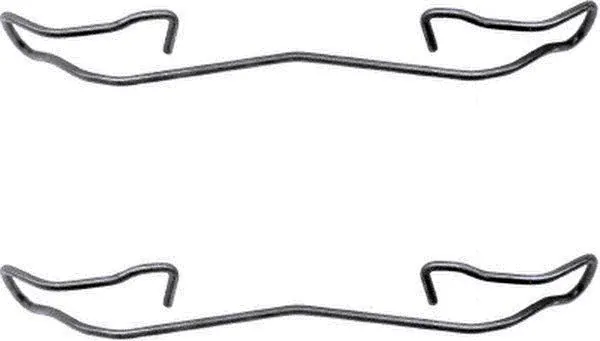Kit de molas de fixação de sapatas de disco dianteiras Renault Scenic III JZ0, JZ1
