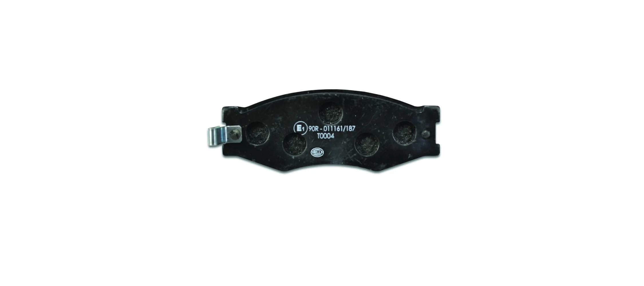 8DB355005621 HELLA Sapatas do freio dianteiras de disco