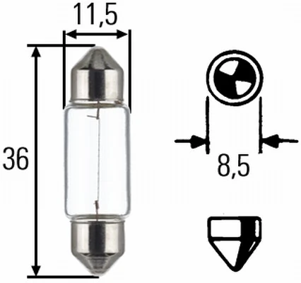 Compre 01121444 Iveco Lâmpada de quebra-luz de iluminação de salão/de cabina