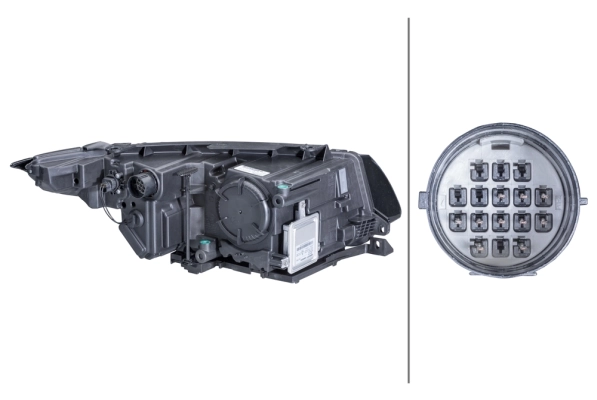 LR087244 Land Rover Luz esquerda