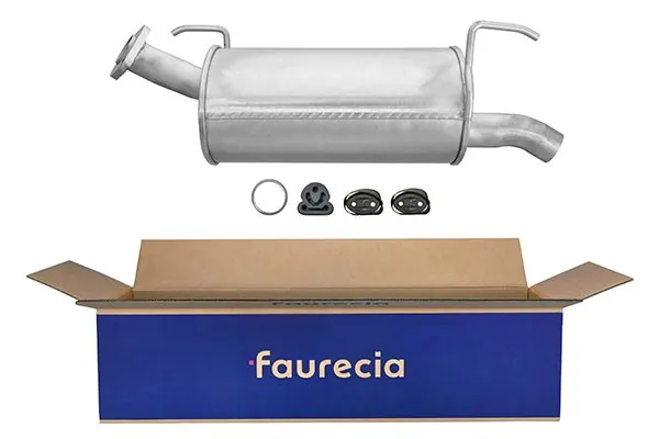 Silenciador, parte traseira para Nissan Almera V10