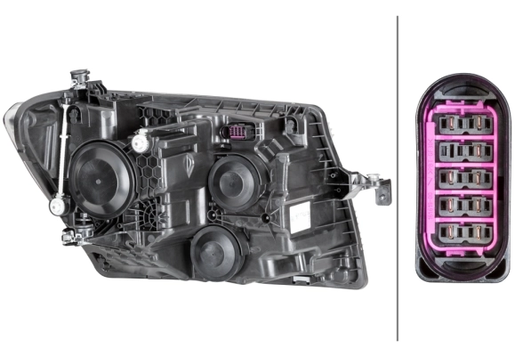 Luz esquerda Volkswagen Crafter  SY, SX, SYB, SYC, SYD, SYM