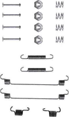 Kit de montagem das sapatas traseiras de tambor para Alfa Romeo 33  905