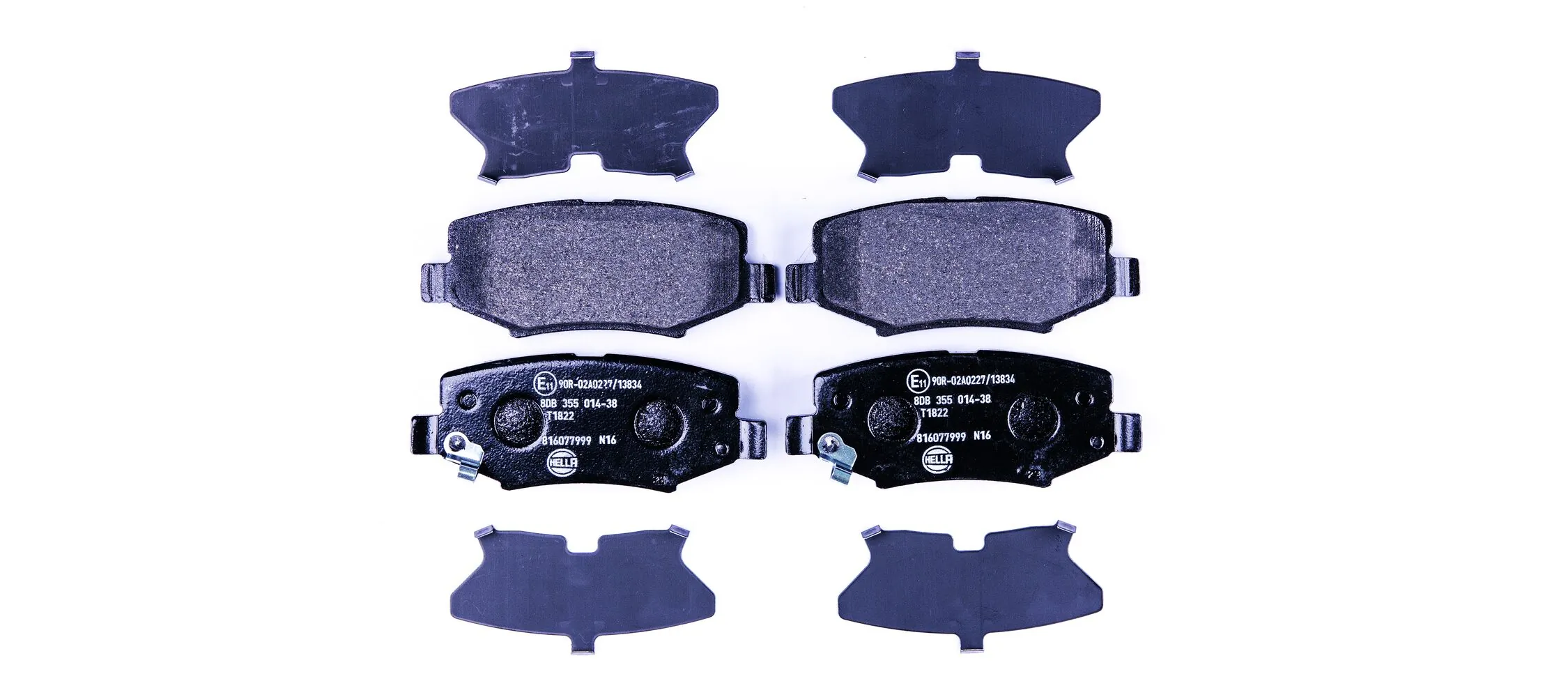 Compre Sapatas do freio traseiras de disco Jeep Wrangler 