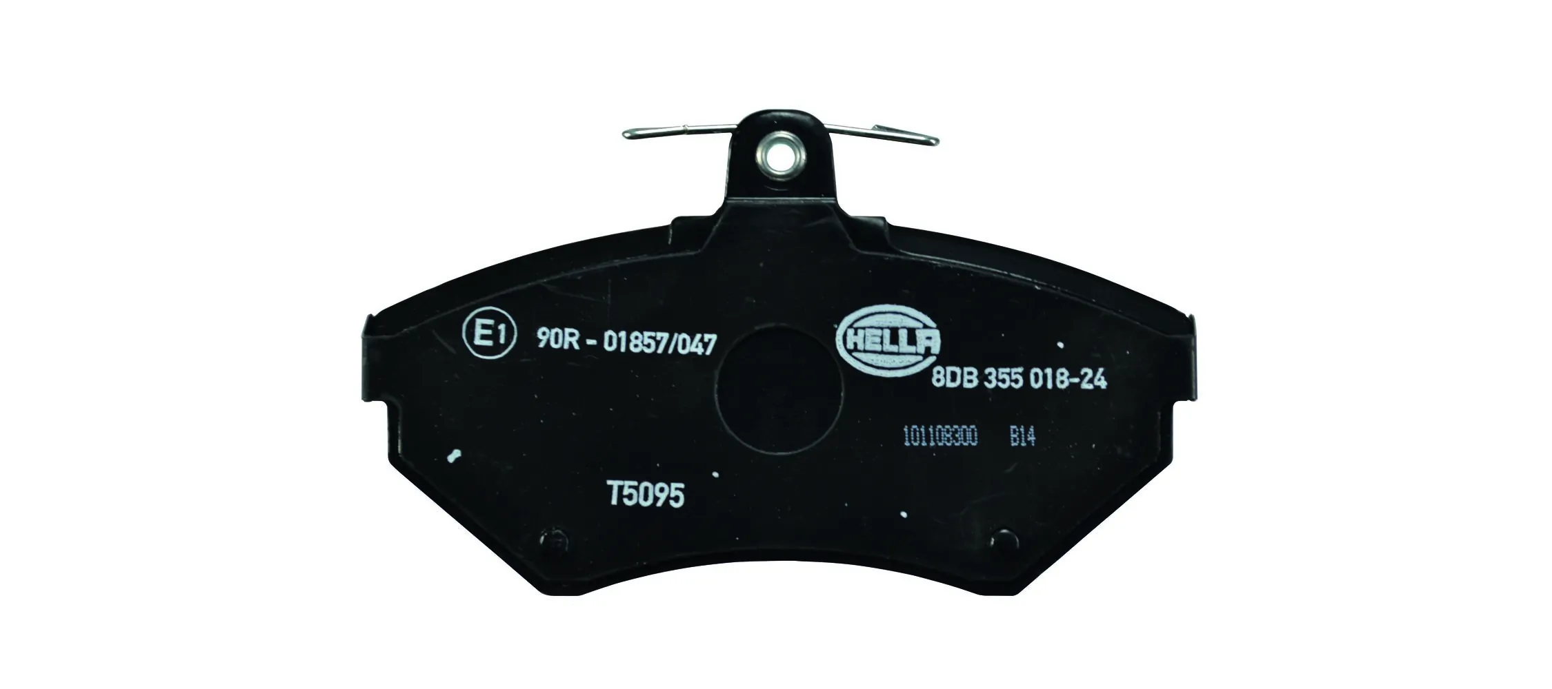 8DB355018241 HELLA Sapatas do freio dianteiras de disco