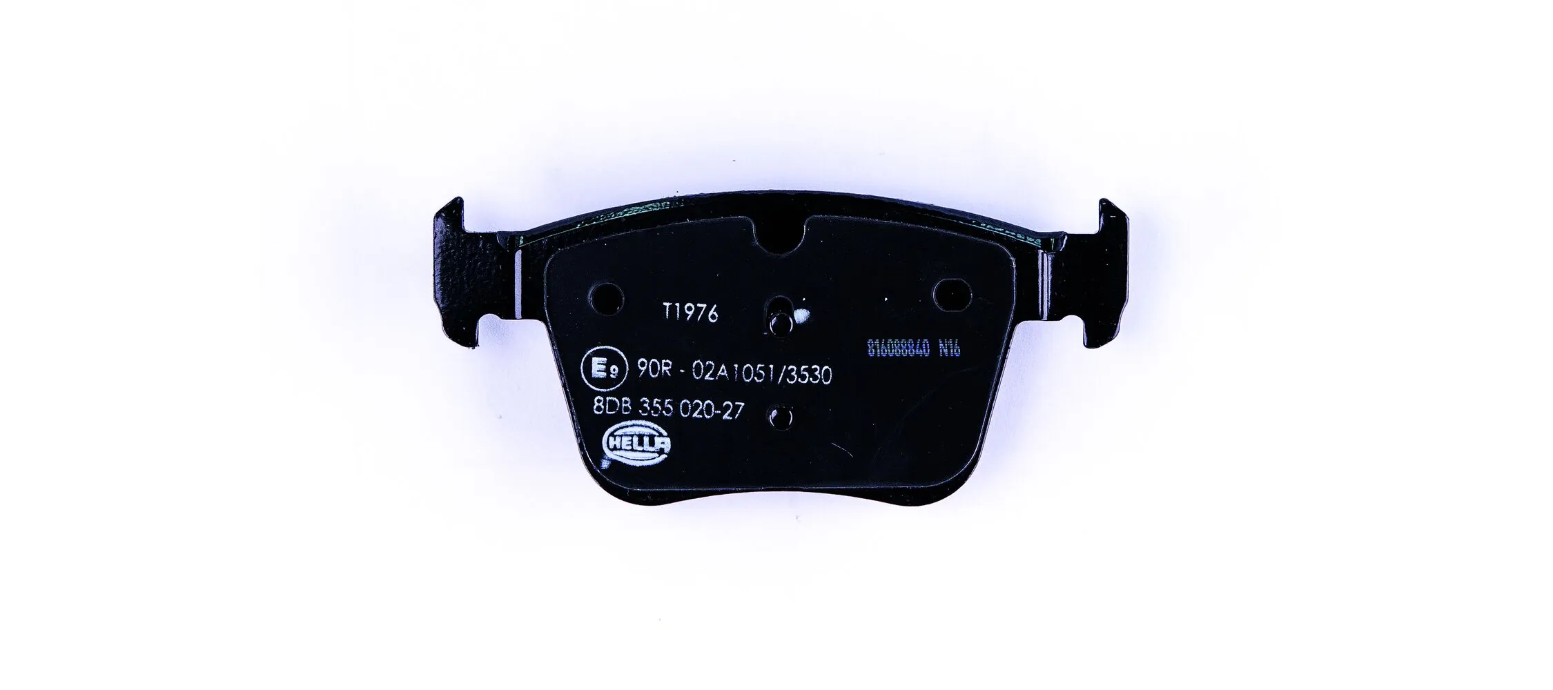 8DB355020271 HELLA Sapatas do freio traseiras de disco