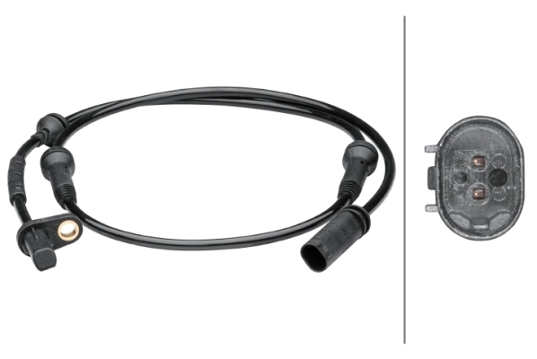  Sensor dianteiro de ABS BMW X3 SUV (F25) (2010 - 2017) 