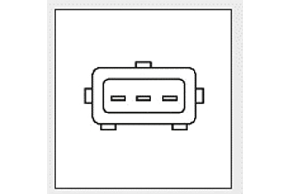  Sensor de posição da válvula de borboleta (potenciômetro) KIA Rio sedan (2006 - 2011) 