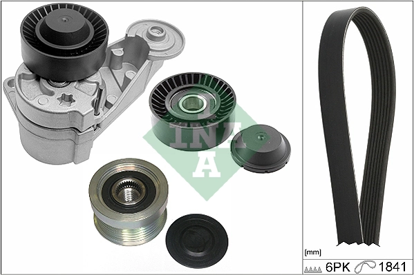 Correia dos conjuntos de transmissão, kit Volvo S60 I RS, RH