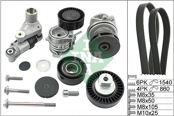 Correia dos conjuntos de transmissão, kit BMW 3  E46 ao melhor preço