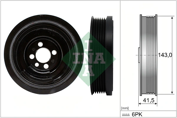 Compre Polia de cambota Audi 80 