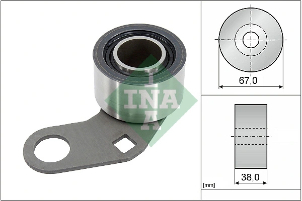 Rolo de reguladora de tensão da correia do mecanismo de distribuição de gás Land Rover Discovery I LG, LJ ao melhor preço