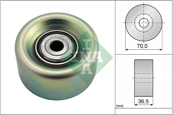 Rolo de reguladora de tensão da correia de transmissão Nissan Tiida  C11X ao melhor preço