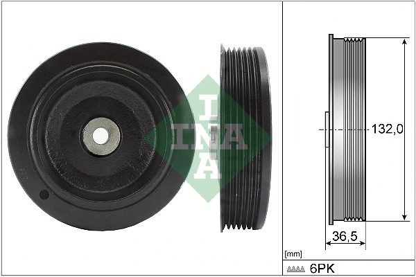 Polia de cambota para Renault 21 S48