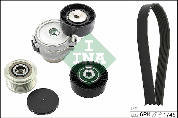 Correia dos conjuntos de transmissão, kit para Land Rover Freelander II L359