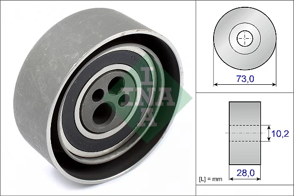 Rolo de reguladora de tensão da correia do mecanismo de distribuição de gás Audi A8  4D2, 4D8 ao melhor preço