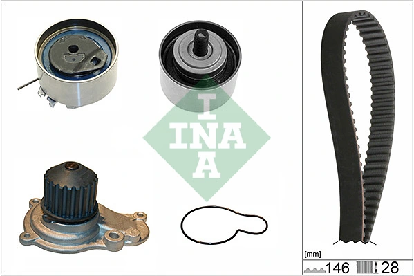 Correia do mecanismo de distribuição de gás, kit Fiat/Alfa/Lancia K05083726AB preço, a partir de 179,11 USD