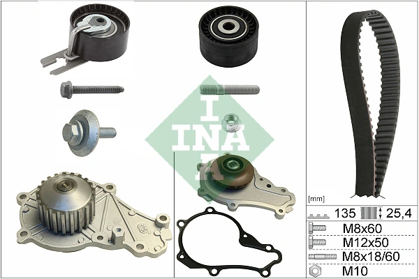 Correia do mecanismo de distribuição de gás, kit Peugeot/Citroen 1276173J00 preço, a partir de 116,10 USD