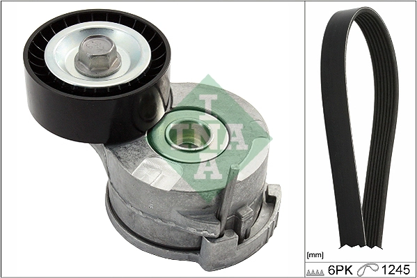 Correia dos conjuntos de transmissão, kit 1687682880 Peugeot/Citroen