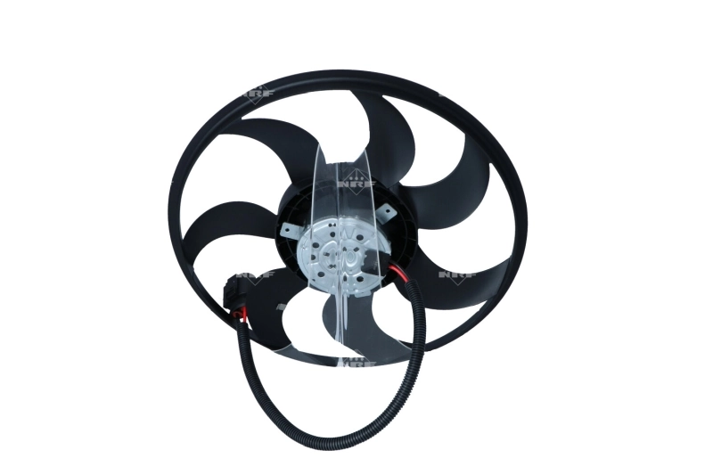  Ventilador elétrico de esfriamento montado (motor + roda de aletas) Volkswagen Multivan T5 monovolume (7HM, 7HN, 7HF, 7EF, 7EM, 7EN) (2003 - 2016) T5