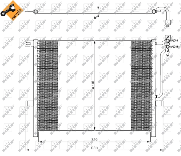 Radiador de aparelho de ar condicionado Jdeus 705M08 preço, a partir de 65,18 USD